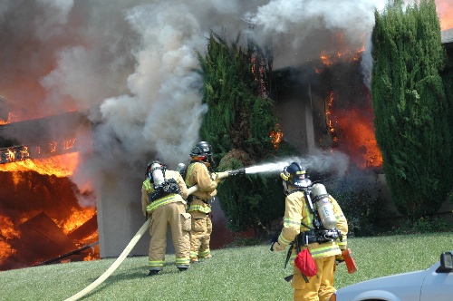 Fire on Silver Lake Drive 3